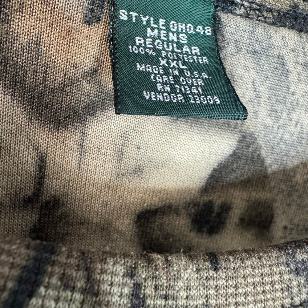L.L.Bean Men's Base Layer Crew Top Camo Print Hunting Outdoor Men's XXL - Picture 6 of 10